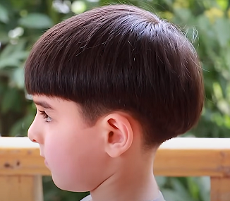 Cortes de Cabello para Niño Estilo Hongo